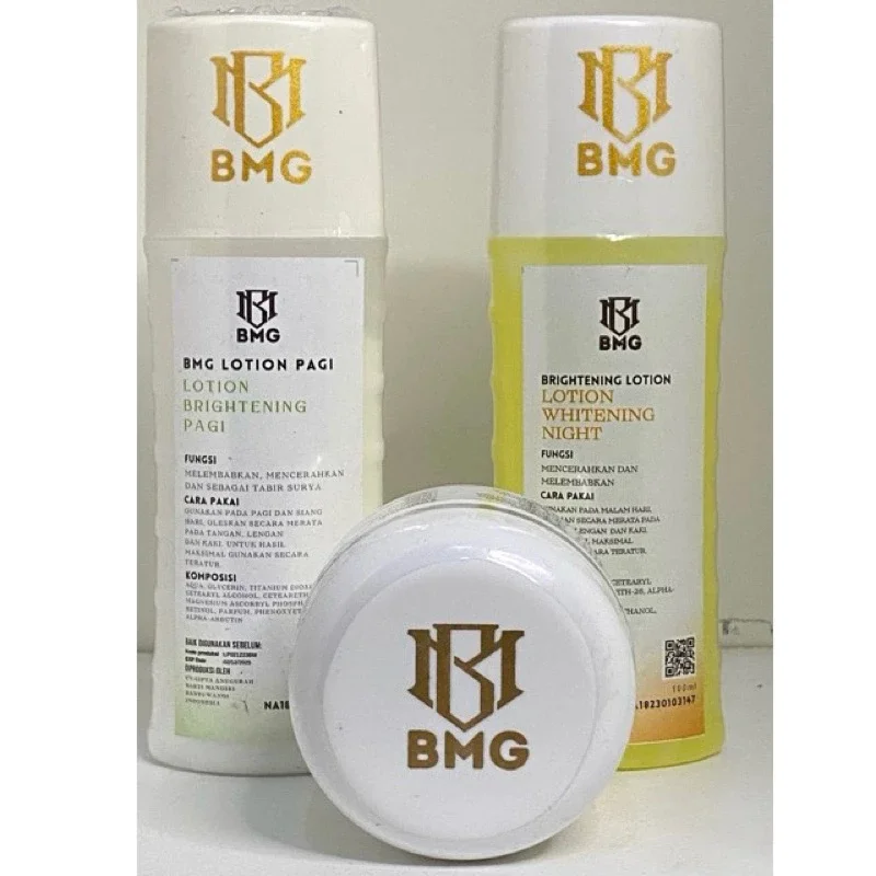 READY. BMG PABRIK. BMG LOTION ANGGUR DOSTING BPOM ISI 3 PUTIH + KUNING + BIPUT