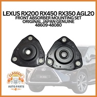 LEXUS RX200 RX450 RX350 AGL20 FRONT ABSORBER MOUNTING SET ORIGINAL JAPAN GENUINE 48609-48080