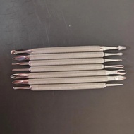 316L stainless steel leather embossed plastic tool kit 7pcs leather modeling tool kit modeling point