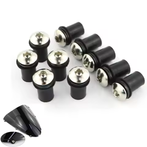 M5 Windscreen Bolts Kit For Suzuki GSF650 GSF750 Bandit GSF1200 GSF1250 Bandit B-King RF900 RF600 TL