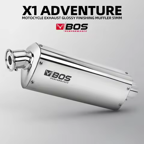 High Quality M13-GP9 Universal Motorcycle Exhaust 51MM Muffler with DB Killer for ZX6R Z250 R3 MT07 