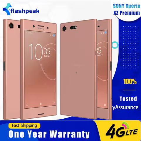Original Sony Xperia XZ Premium SO-04J G8141 4G Mobile Phone NFC 4GB RAM 64GB ROM 5.46'' 19MP+13MP O