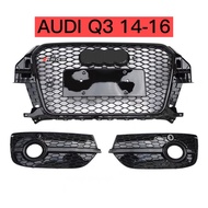 AUDI Q3 14-16 HONEYCOMB GRILL FRONT AIR GRILL RS Q3 HONEY COMB GRILL RSQ3 2014 2015 2016 Q3 RS GRILL