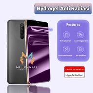 Redmi 6 6a 6a Pro 7 7a 8 8a 8a Pro 9 9a 9c 9t Hydrogel jelly anti radiation blue light clear