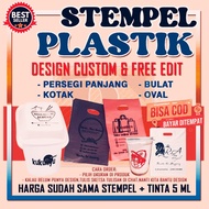 Stempel Styrofoam / Stempel Streofoam / Stempel Tinta Permanen / Stempel Plastik / Stempel Cap Di ka