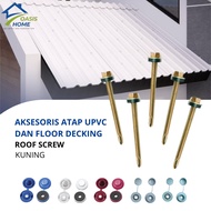 OASIS HOME - Double Layer UPVC Roof Screws, UPVC Roofting Covers, UPVC Roof Installation
