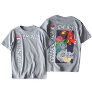 Pokemon Tee 比卡超短袖衫