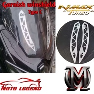 Garnish Visor Windshield NMAX Neo Turbo Neo S Tech max 2024-2025 DV