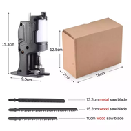 Adaptor Bor Drill Menjadi Gergaji Chain Saw / Converter Drill Chainsaw/Gergaji Listrik Rantai Elektrik Chainsaw 4 inch/gergaji kayu super tajam/gergaji mesin kayu listrik/mesin potong kayu/gergaji mesi/gergaji multifungsi