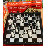 (3210) Magnetic Chess and Checker set Premium Chess set with magnet for 2 players