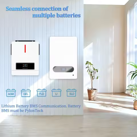 ECGSOLAX 4.2KW MPPT PV Max 500VDC inverter pure sine wave solar inventer off grid hybrid inverter 24