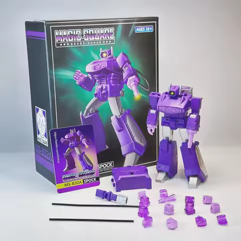 Transformation toys MS-TOYS MS-B32A MSB32A Shockwave Mini G1 Classic Action Robot Robot
