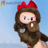 NANZHIJIA Labubu Zimomo Doll Figurine, Red Bowknot Zimomo Leader With Necklace Bow Labubu Zimomo Plu