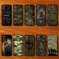 Case for OPPO A52 A72 A92 AA4 Army camouflage Soft TPU phone case