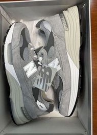 New Balance NB 992低幫跑步鞋 男女同款 灰色