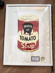 DEATH NYC Tomato Soup Art Print with Certificate of Authenticity