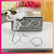 Infinity Love Metal Bottle Opener Pembuka Botol Besi-Wedding Favors/Event Gift/VIP Doorgift/Souvenir