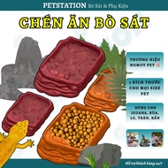 NOMOY PET BRAND PET FOOD BOWL, 3 SIZES SUITABLE FOR ALL PET SIZES, USED FOR TURTLES, LG, IGUANA