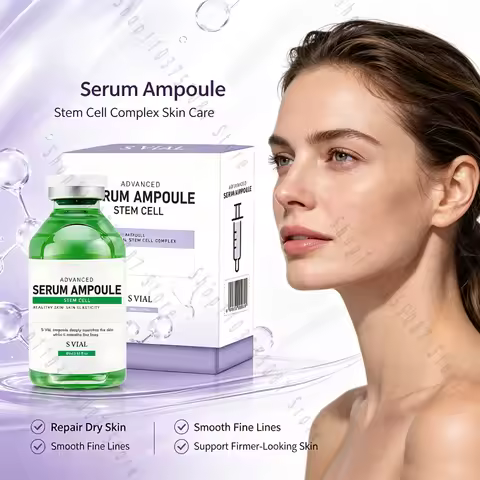Lyp099 Stem Cell Serum Ampoule Set S VIAL Advanced Skin Care Deep Moisturizer Reduce Dryness Improve