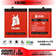 VIKING Baterai Xiaomi Mi 8 Lite - 8x BM3J Double Power