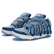 OLD ORDER GROUND ZERO x OLD ORDER SKATER 001 LIMITED SNEAKER DENIM BLUE 45