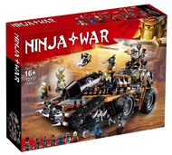 LEGO Building Block Phantom Ninja Series Heavy Dragon Hunting Truck 6 Boys 8 Puzzle 10 Assembled Bu