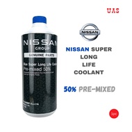 NISSAN Super Long Life Coolant Premixed 50 Percent (BLUE) 1L 999MP-SLLC1N