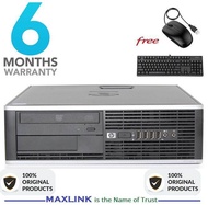 Desktop Computer PC HP Elite 8000 C2D 3.0 / 2GB RAM DDR3 / 160GB HDD / Windows 7 Pro Home Use Desktop PC / (Factory Refurbished) (4 Months Warranty)