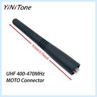 YiNiTone 9cm Stubby Antenna UHF 400-470Mhz 1.5dBi Gain 10W Power for Motorola GP338 GP328 GP3188 GP6