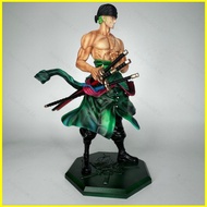 B4 ONE PIECE Roronoa Zoro Action Figure Ornament Collections toys for kids girl 4B