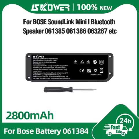 2800mAh 061384 Rechargeable Battery for Bose Soundlink Mini I One Gen 1 Bluetooth Speaker 413295 061