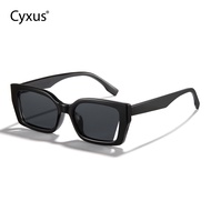 Cyxus แว่นกันแดดโพลาไรซ์สำหรับผู้หญิงแฟชั่นสแควร์ Shades UV 400 ป้องกันแสงสะท้อนป้องกันแสงสะท้อนแว่นตา Oversize Shades Fendi สไตล์เดียวกัน 1049