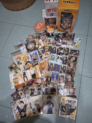 排球少年!! Haikyu!! 周邊 烏野高 日向翔陽、影山飛雄、月島螢、山口忠，西谷夕、田中龍之介、緣下力，澤村大地、菅原孝支、東峰旭 盒玩 色紙 餅卡  拍得立 明信片 扭蛋 黏土人