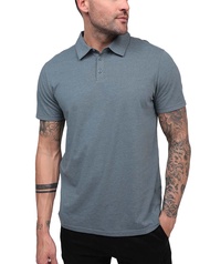INTO THE AM Polo Shirts for Men - Comfortable Fit Collared Shirt Men S - 4XL Fitted Short Sleeve Cla