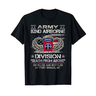 Men's T-Shirts all-match casual 82nd Airborne Division Death From Above Veterans Day 256241