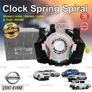 Nissan Grand Livina Navara Latio X-Trail Tiida Clock Spring Spiral Cable Steering Airbag Horn Hon Signal 25567-EV06E
