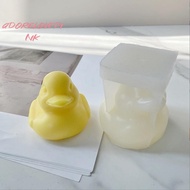 PCLOUYBOY 3D Little Yellow Du Candle Silicone Mold DIY Du Crystal Epoxy Resin Mould Animal Candle Ma