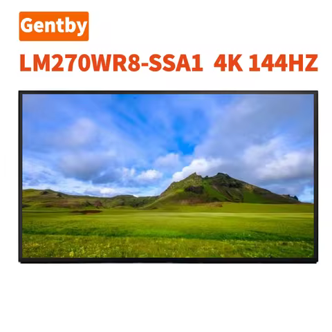 Original New 27” LCD Screen LM270WR8 SSA1 LM270WR8-SSA1LM270WR8 (SS)(A1) UHD 4K 144HZ 120 Pins IPS F