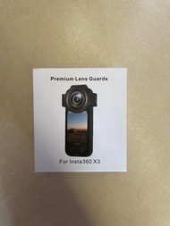 【Brand New/ 全新】Insta360 X3 Premium Lens Guards  鏡頭保護罩 保護鏡全景運動相機