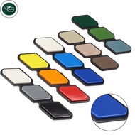 YGS Tri-color 3 Grille Badge emblem For Toyota 4Runner Rav4 Highlande