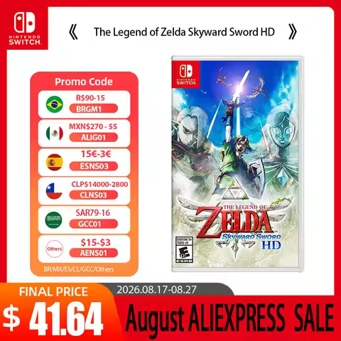 Nintendo Switch Game - The Legend of Zelda Skyward Sword HD - Games Cartridge Physical Card