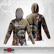 Fullprint Long Sleeve Camo Hunting Jersey Bird Hunting Jersey/ Pest Hunter Jersey Long Sleeve Camo T