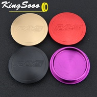 4PCS Alloy Wheel Cap 65mm 3D RAYS Sport Rim Caps RAYS Center Cap Hubcaps CE28 TE37 Saga 15 16 17 18" Black &amp; Silver &amp; Grey &amp; Bronze &amp; Red &amp; Blue &amp; Gold &amp; Purple