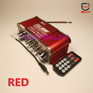 BOSCA 1000W WITH Bluetooth 2 Channel Output Power Amplifier USB/SD/FM Stereo Microphone Input