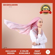 Tudung Bawal Printed / Tudung Bawal Floral / Tudung Bawal Corak / Tudung Bawal Ironless / Tudung Baw