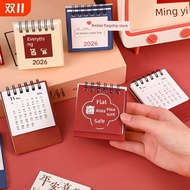 2026 Taiwan Calendar Rich Mini Taiwan Calendar Desktop Decoration New Year Student Self discipline P