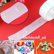 Balloon Glue Balloon Glue/ Balloon Adhesive Dots 100 dots Balloon Glue Dots Balloon Glue Dots/