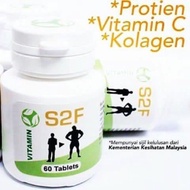 S2F VITAMIN/GAIN WEIGHT / Vitamin organik Naikkan Berat Badan ☝️👍