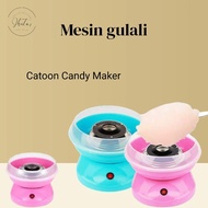 MESIN GULALI MINI ELECTRIC CATTON CANDY FLOSS MAKER ALAT PEMBUAT PERMEN GULA KAPAS - MiniStore5