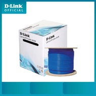 D-Link Cable cat 6 UTP 24 AWG 0.51mm pbc 6.0mm BLUE